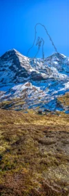 0038 Jungfraugruppe vom Lauberhorn aus Kanton Bern