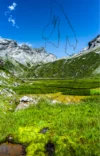 0055 Segnesboden mit Tschingelhörnern oberhalb Flims GR