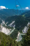 0057 Rheinschlucht unterhalb von Conn bei Flims GR